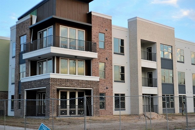 Residential development under construction